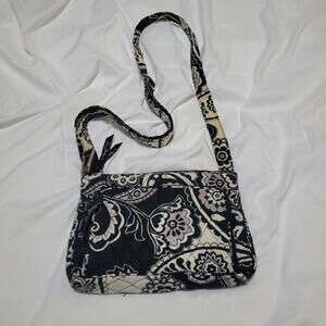 BUNDLE SALE! VERA BRADLEY Floral Black & White Cross Body Bag